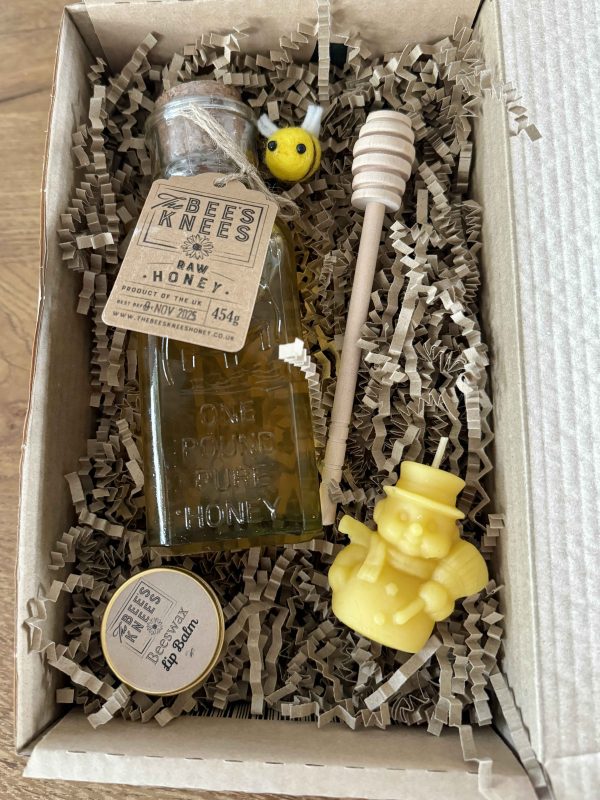 Honey Bottle Christmas Gift Box