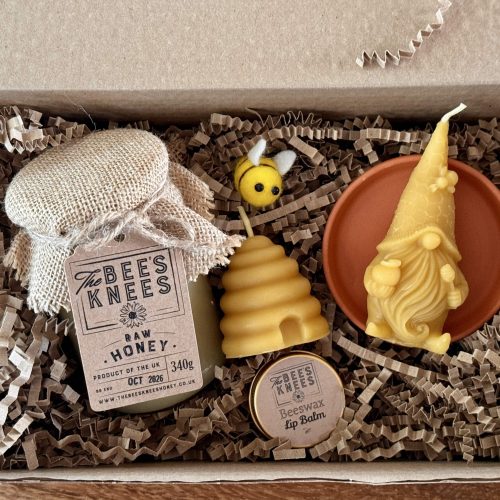 Honey and Candles Christmas Gift Box